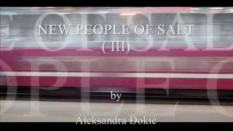 Aleksandra Đokić - NEW PEOPLE OF SALT ( Wishing Machines )