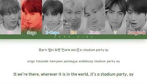 BTS (방탄소년단) - Dionysus (Color Coded Lyrics Eng/Rom/Han/가사
