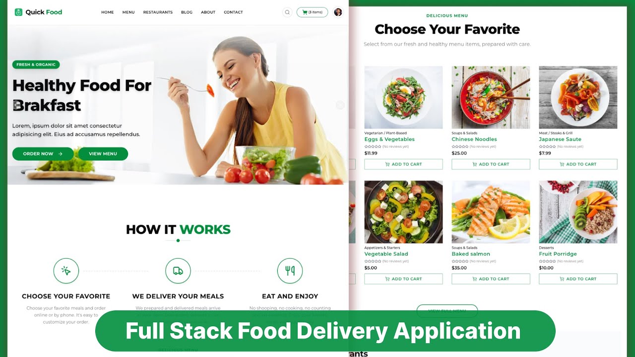 Next.js 16 + React 19 + Sanity CMS - Complete Food Delivery App Tutorial