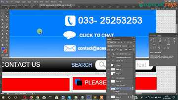 2. PSD To HTM 5 Working on Header  Section- Tutorial Rays - By Umar Rahman