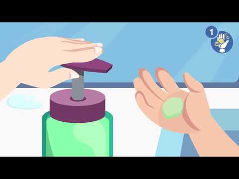 ევროპული სკოლის მოსწავლეთა ნამუშევრები ხელების დაბანის თემატიკაზე