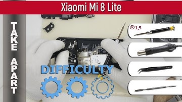 How to disassemble 📱 Xiaomi Mi 8 Lite (M1808D2TG) Take apart Tutorial