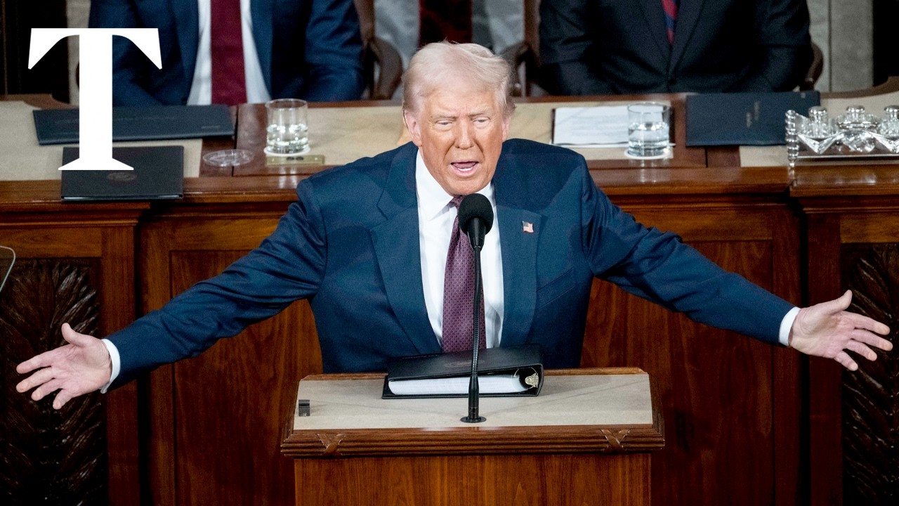 Key moments from President Trump's address to Congress - YouTube