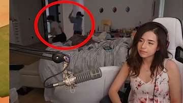 Lily & Michael Run Into Pokimane's Room FIGHTING