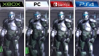 Star Wars Republic Commando (2005) XBOX vs PC vs Switch vs PS4 (Full Graphics Comparison)