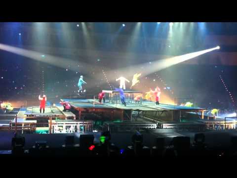 2012年08月11日 郭富城舞臨盛宴 海外首站 台灣場 彈簧床舞蹈 Part1