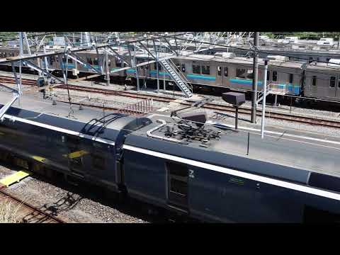 E261系サフィール踊り子　伊豆高原駅到着
