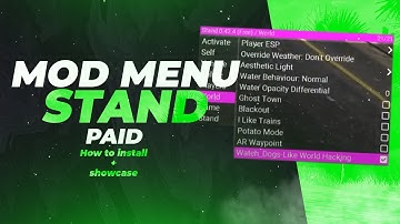[$28] STAND MOD MENU 1.58 | *BEST PROTECTIONS + MONEY* REGULAR | *UNDETECTED*