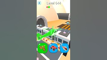 Shape-shifting Funny Race All Level Gameplay Walkthrough Master Level #644 BeamNG.drive #Shorts