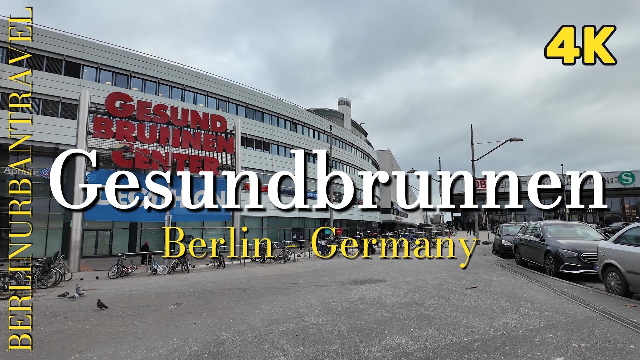 Berlin - Gesundbrunnen | Germany 4K 🇩🇪 Walking Tour