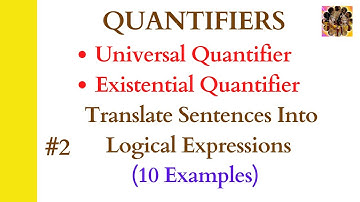 2. Quantifiers in discrete Mathematics | Universal Quantifiers |Existential Quantifiers #quantifiers