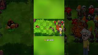 Fire Gatling evolves into a flame pea shooter