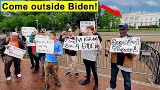 I Took Migrants to Visit Joe Biden