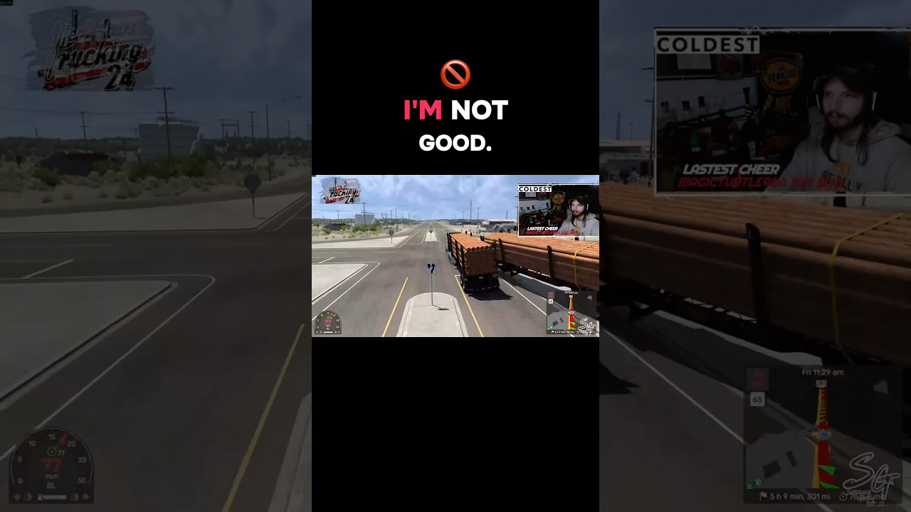 He’s not good. #scorchedgaming #fypシ #ats #vtc #convoy #coldest @RogueEnergyDrink