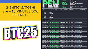Script Btc25 Auto Bypass RecaptchaV3 + Antibot + Withdraw To FaucetPay | By MR.PEW