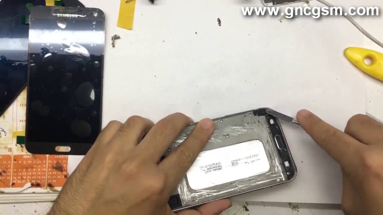 Samsung E7 (E700) Lcd Replacement - YouTube
