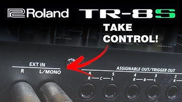 Roland TR-8S: Multitracking External Inputs
