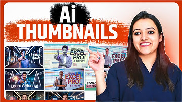 How to use ChatGPT to make thumbnails for free | Youtube thumbnail tutorial using AI | Hindi