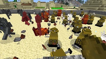 Minecraft - Daleks vs Cybermen - Dalek Mod