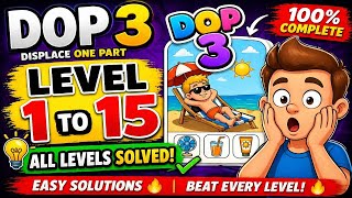 DOP 3 Level 1 to 15 Full Walkthrough | All Levels Solution 😱🔥 screenshot 5