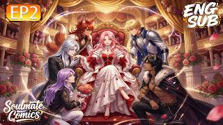 Villainess rise! From killed to spoiled by 5—wins merfolk &amp; tames panther 🖤🐆#manga #anime