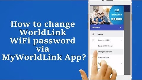 How to change Worldlink  Wi-Fi password 🔑 and name
