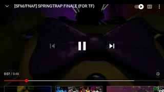 Springtrap Is So Cool