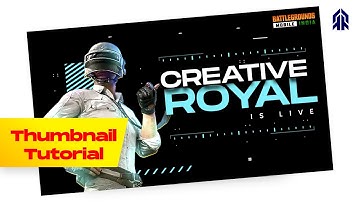 BGMI Thumbnail Tutorial || in just **4 Minutes**