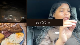 VLOG 2- BRUNCH, WHAT I EAT IN DAY, MY EXPERIENCE/ REVIEW OF TRAP KITCHEN Dreeniie