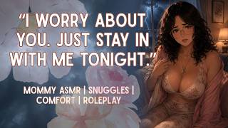 Girlfriend Mommy Doesn't Let You Leave During a Storm [Roleplay] [Dom Mommy] [Snuggles] [Praise]