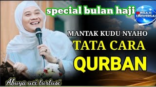 ABUYA UCI TURTUSI || TATA CARA BERKURBAN ❗