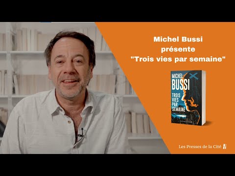 Michel Bussi nous présente Trois vies par semaine @placedesediteurs1