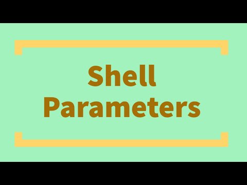 Shell scripting parameters explained -- part 2