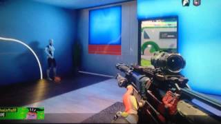 Call Of Duty Black Ops 3. Quick scope through a wall.