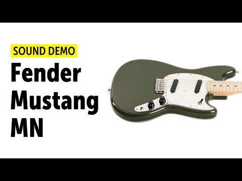 Fender Mustang MN Sound Demo (no talking)