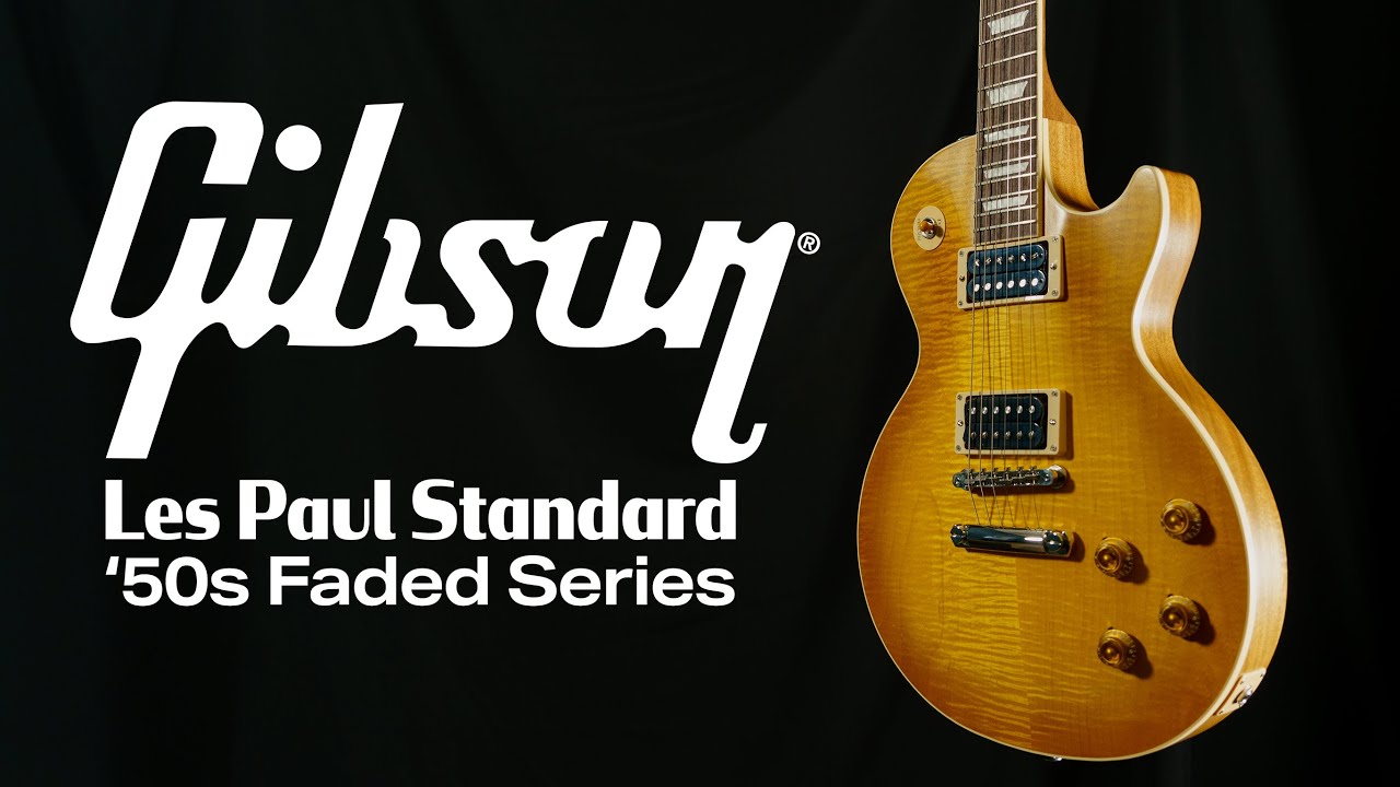 Gibson Les Paul Standard 50s Faded | Vintage Honey Burst - YouTube