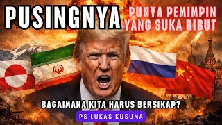 THE HEADACHE OF HAVING A LEADER WHO LIKES TO MAKE A NOISE || Ps Lukas Kusuma || #america #viralvideo