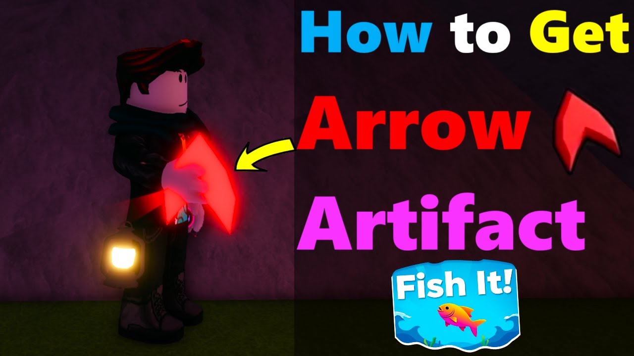 Как получить артефакт «Стрела» в Roblox Fish It | Расположение артефакта «Стрела» 