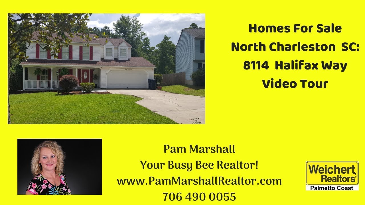 Homes For Sale North Charleston SC 8114 Halifax Way Video Tour YouTube