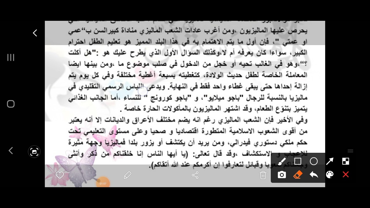 تعبير عن شعوب العالم (الشعب الماليزي)