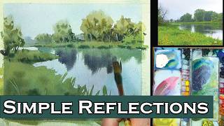 How to Paint Reflections on Water for a Realistic Painting screenshot 4