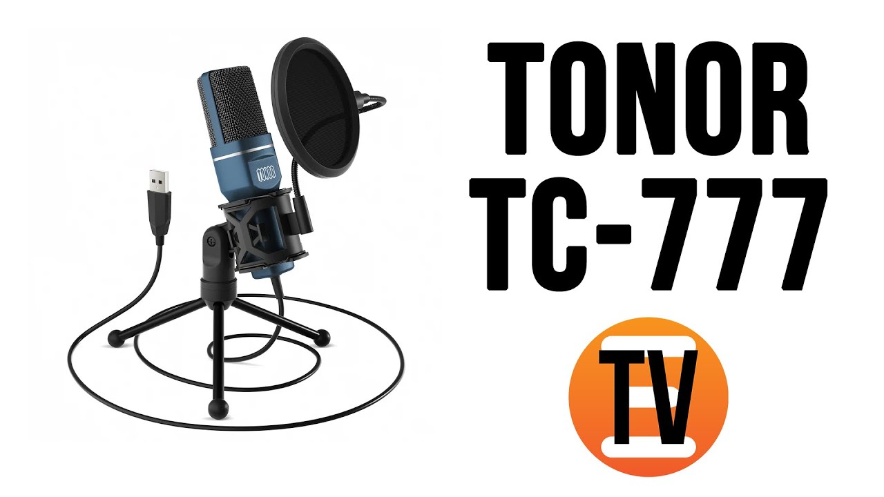 TONOR TC-777 - a Quick Plug and Play USB Microphone 