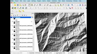 Raster Merge, Hillshade, and Contour in QGIS 3