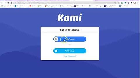Editing PDF Assignments with Kami