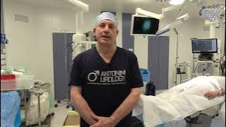 Testimonianza sala operatoria Dr. Rosario Tammaro. Antonini Urology Surgery