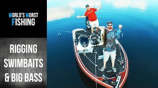 Rigging Large Swimbaits with Underwater Action Footage & Bonus Bass Bonanza