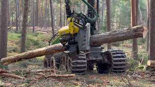 Come With Me To See The John Deere 1270G Harvester Work🌲🌲🌲🌲🌲🚀🚀