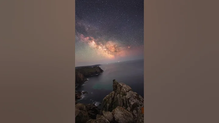 Milky Way Earth rotation timelapse ✨ #milkyway #timelapse #space