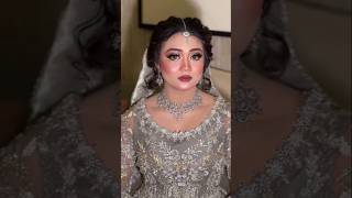 Shimmer Glam Valima Model Look ✨#trending #bridelmakup #makeup #subscribe #bridalhairstyle