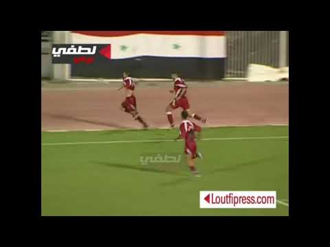 جومرد موسى نجم الكرة السورية .. هدف في مرمى السد القطري Jomard Mousa